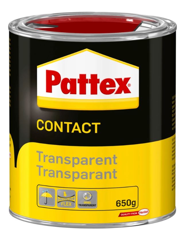 Pattex Transparent Translucide 650g