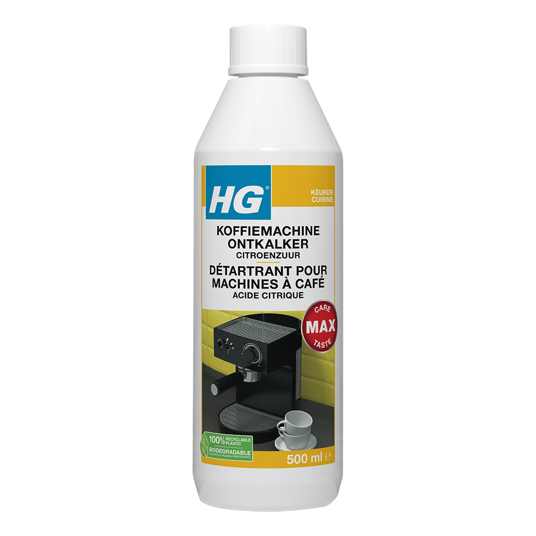 HG Détartrant pour machines espresso et café crème d'acide citrique