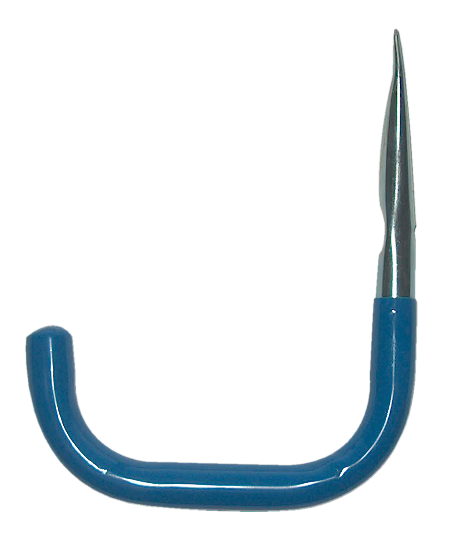 Haak geplastificeerd 16cm