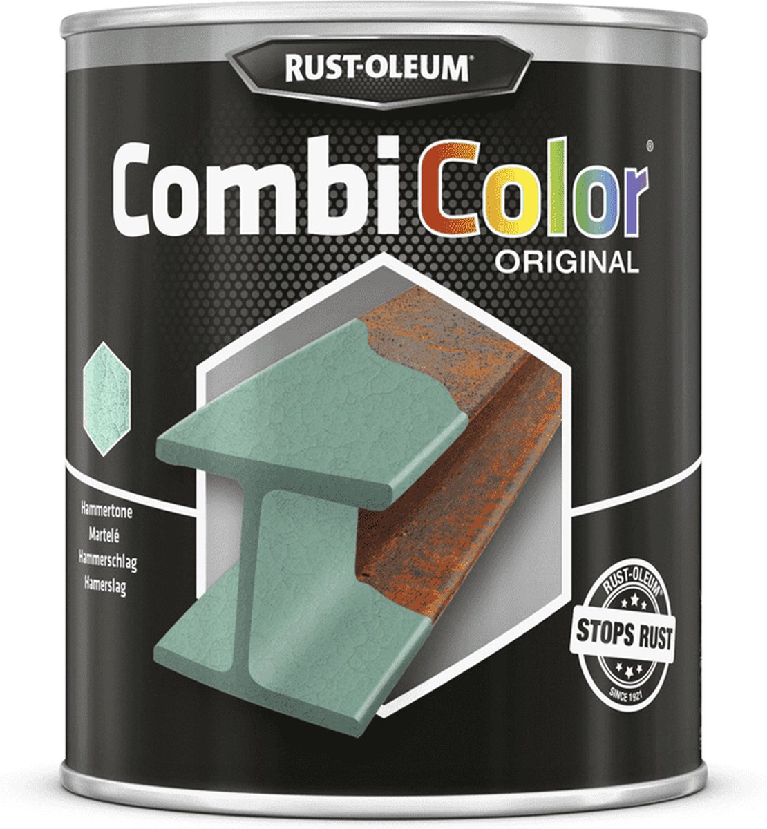 RUST-OLEUM 7332.0.75 Combicolor original hammerfinish light green 750ml