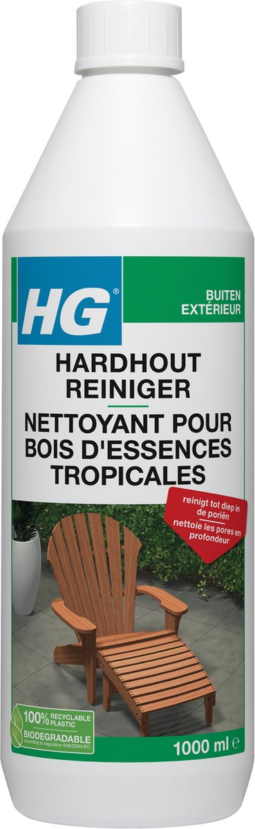 HG hardhout krachtreiniger