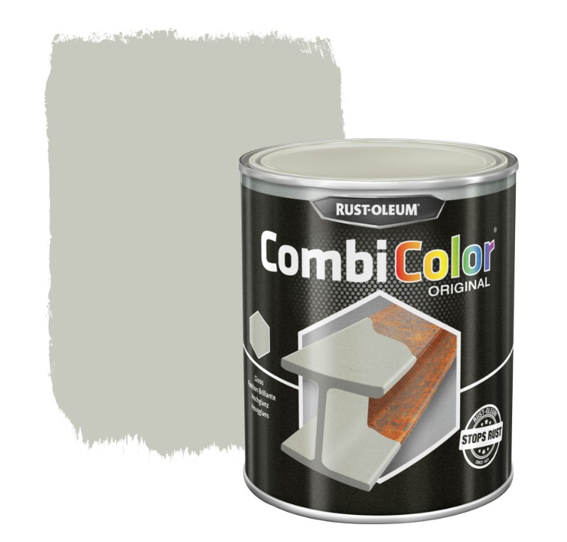 Rust-oleum laque peinture métal brillant 0,75l gris clair