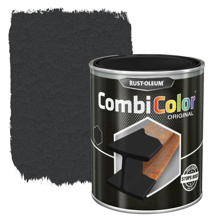 COMBICOLOR HAMERSLAG ZWART 750ML