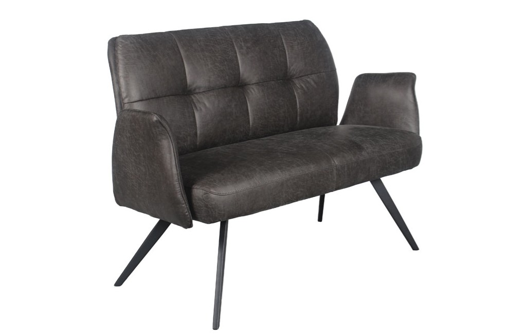 Banquette Modèle Lars 120Cm Dallas Leather Ebony