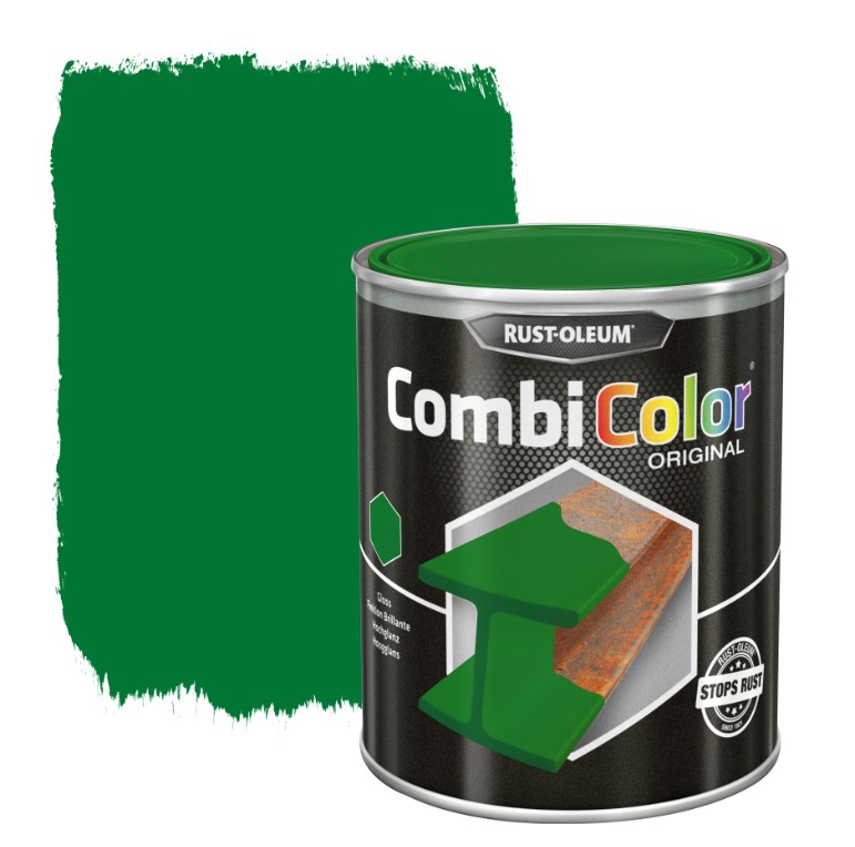 Rust-oleum laque peinture métal brillant 0,75l vert émeraude