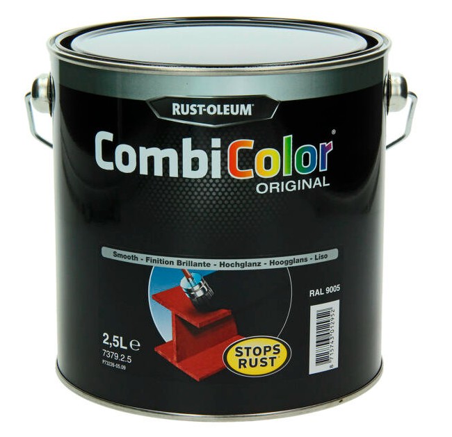 COMBICOLOR HOOGGLANS ZWART 2.5L