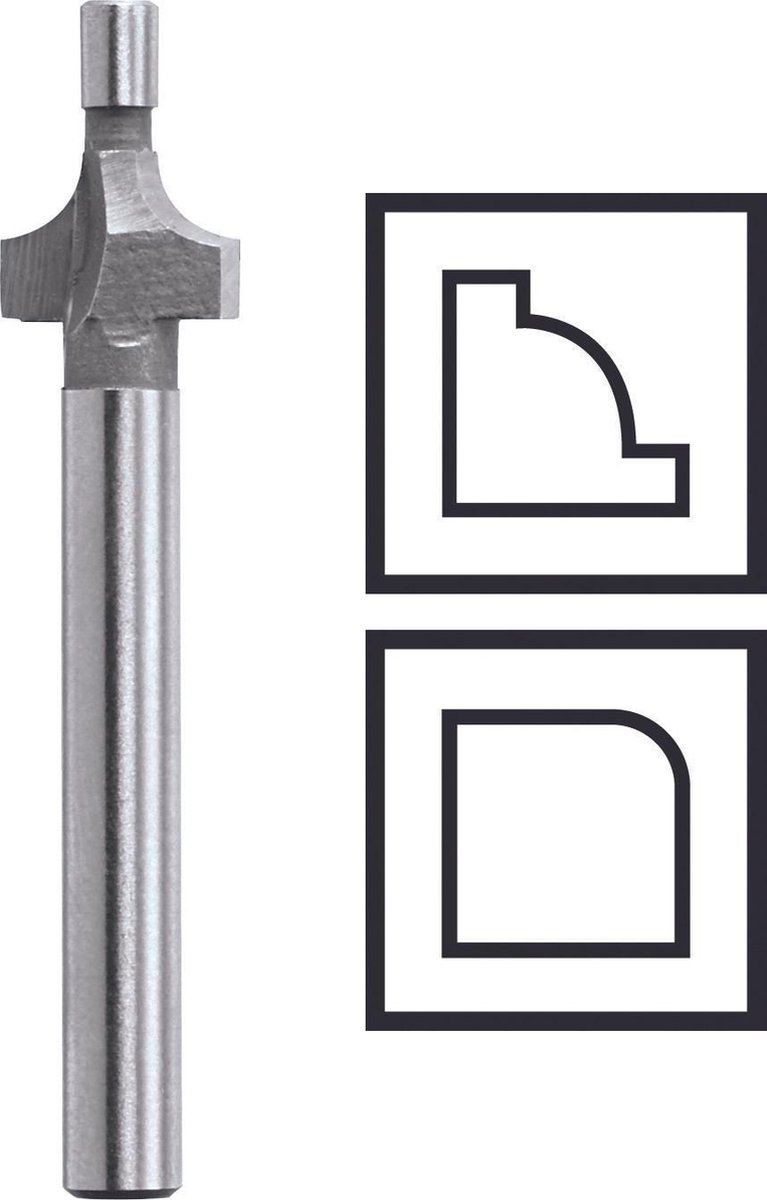 DREMEL TRIO AFRONDINGSFREES HOEK
