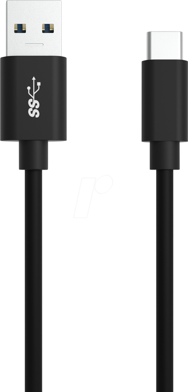 ANSMAN DATA- EN LAADKABEL USB TYPE C 120CM