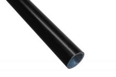 Steigerbuis diam 28mm zwart staal 1m