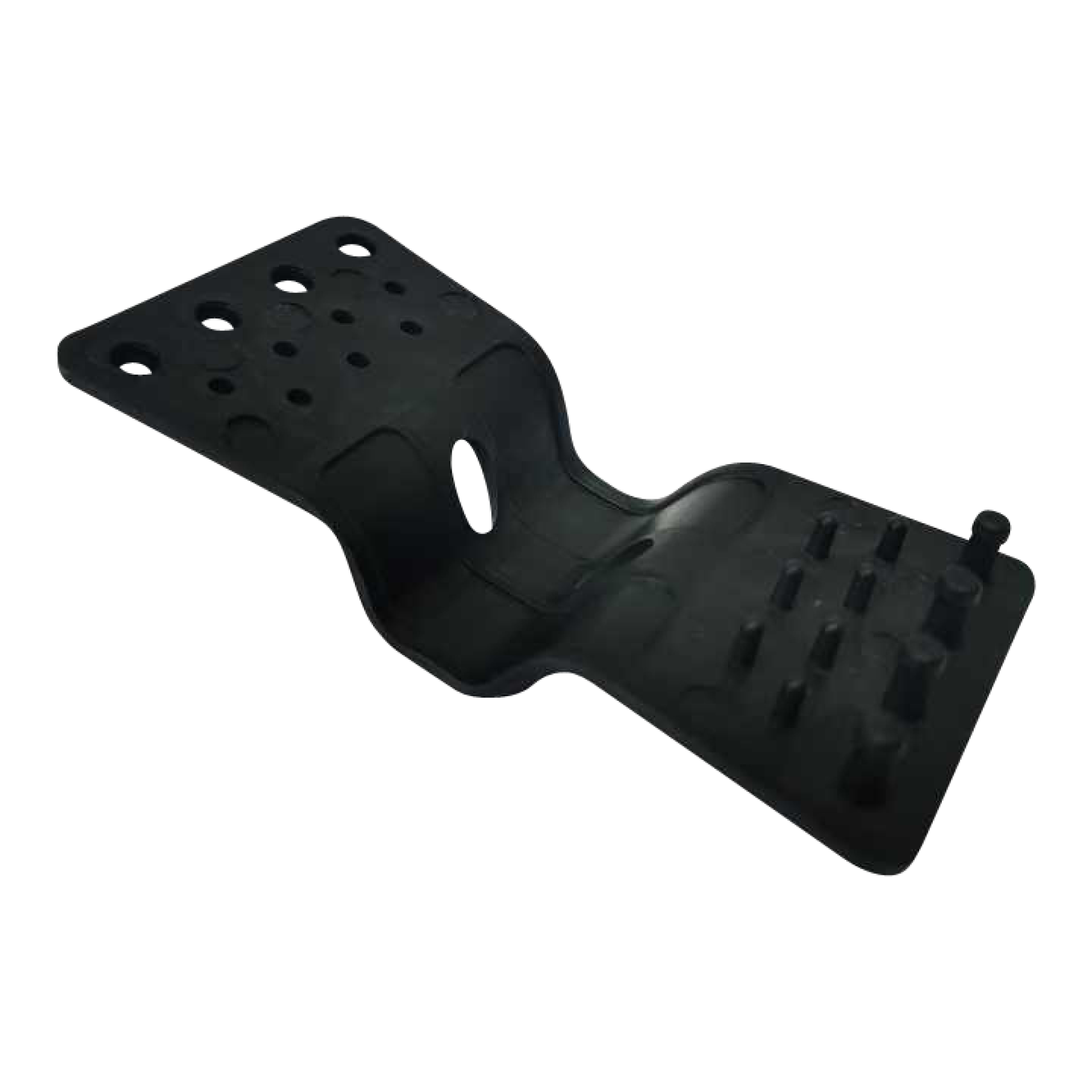 Practo clips voor zichtdoek 20st zwart