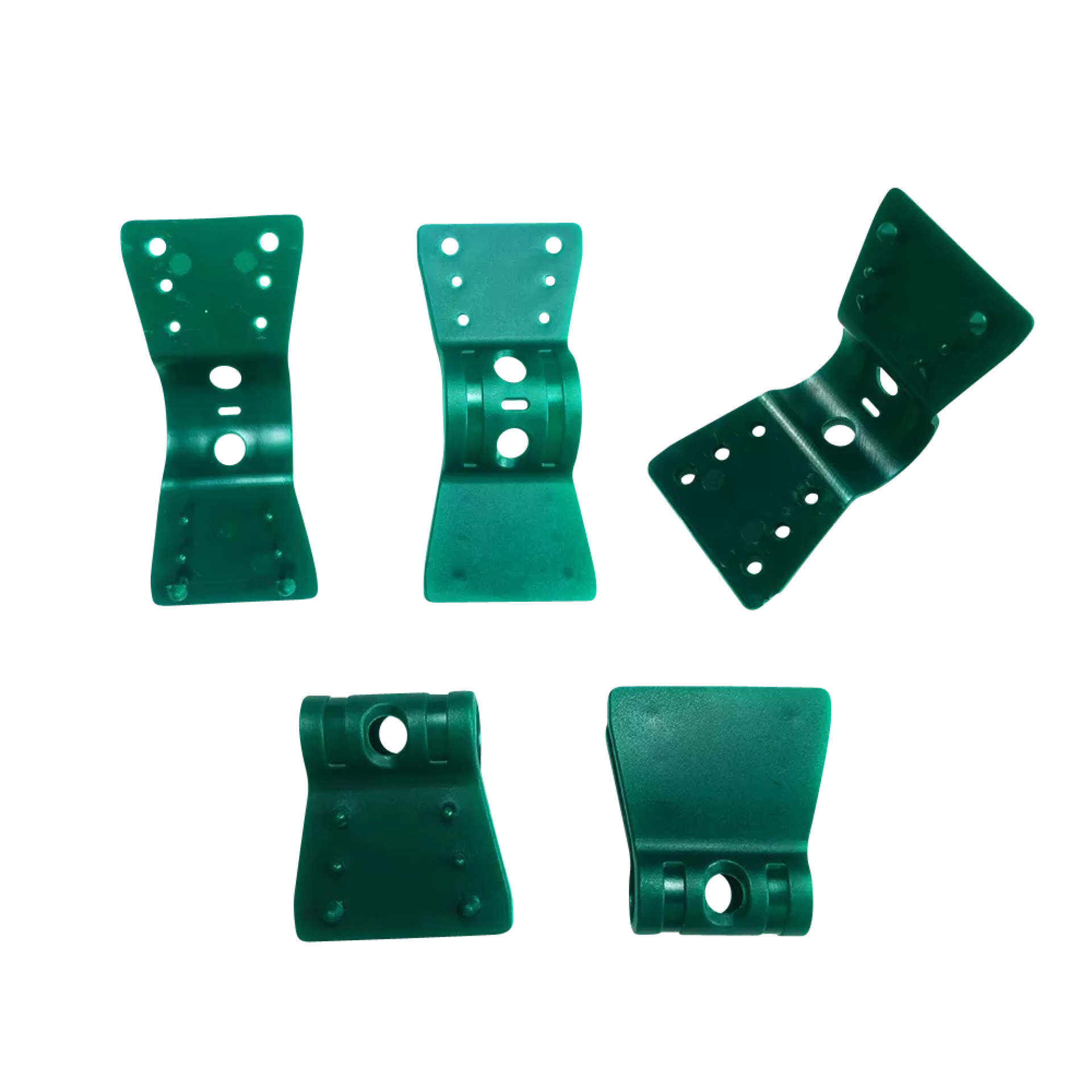 Practo clips voor zichtdoek 20st groen