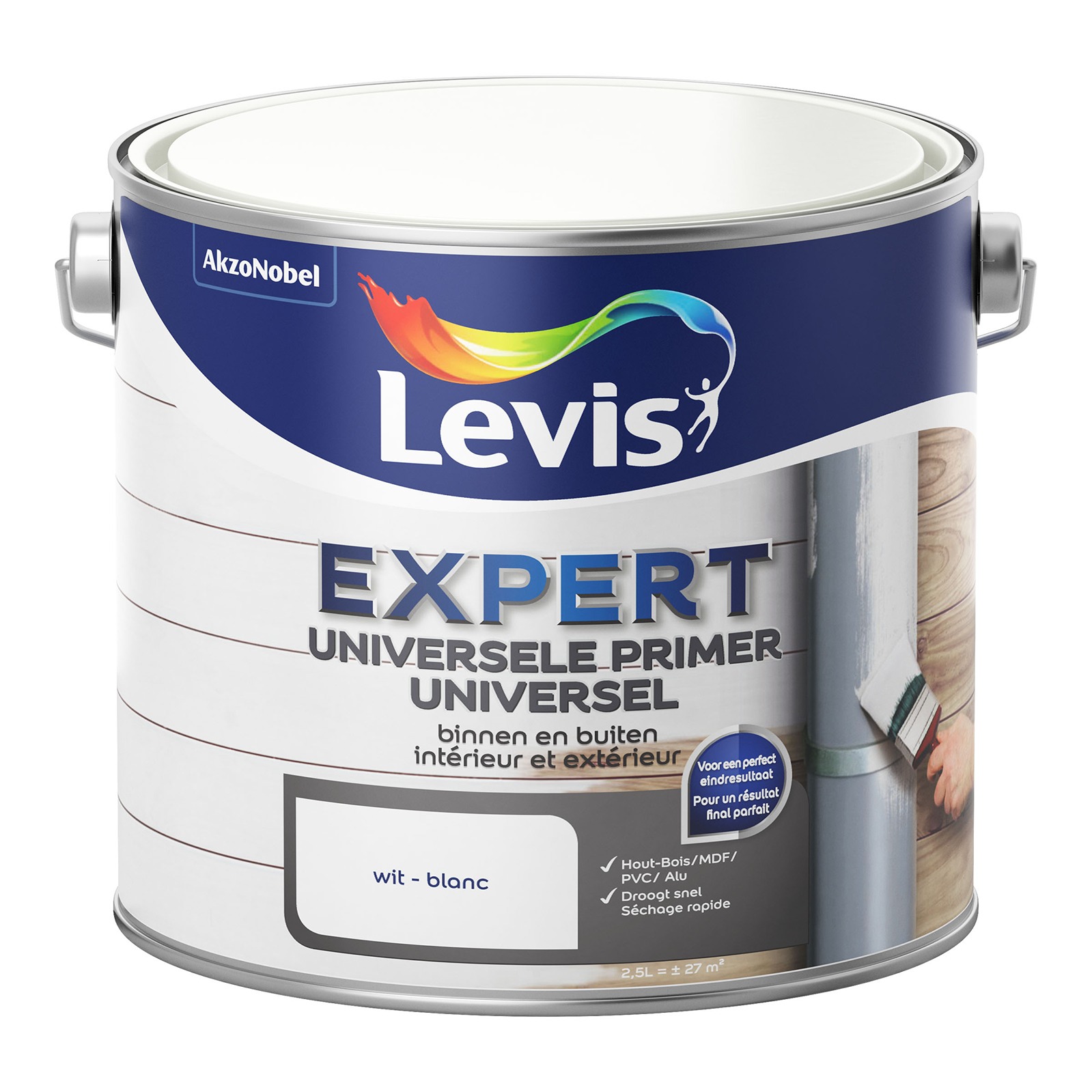 Levis Expert Universele Primer 2.5l Wit