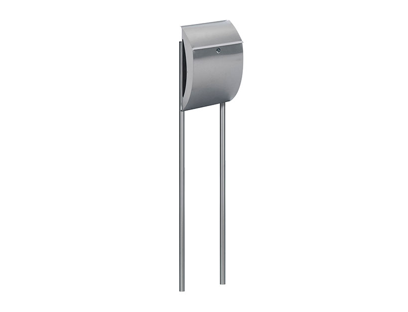 Practo brievenbuspaal inox