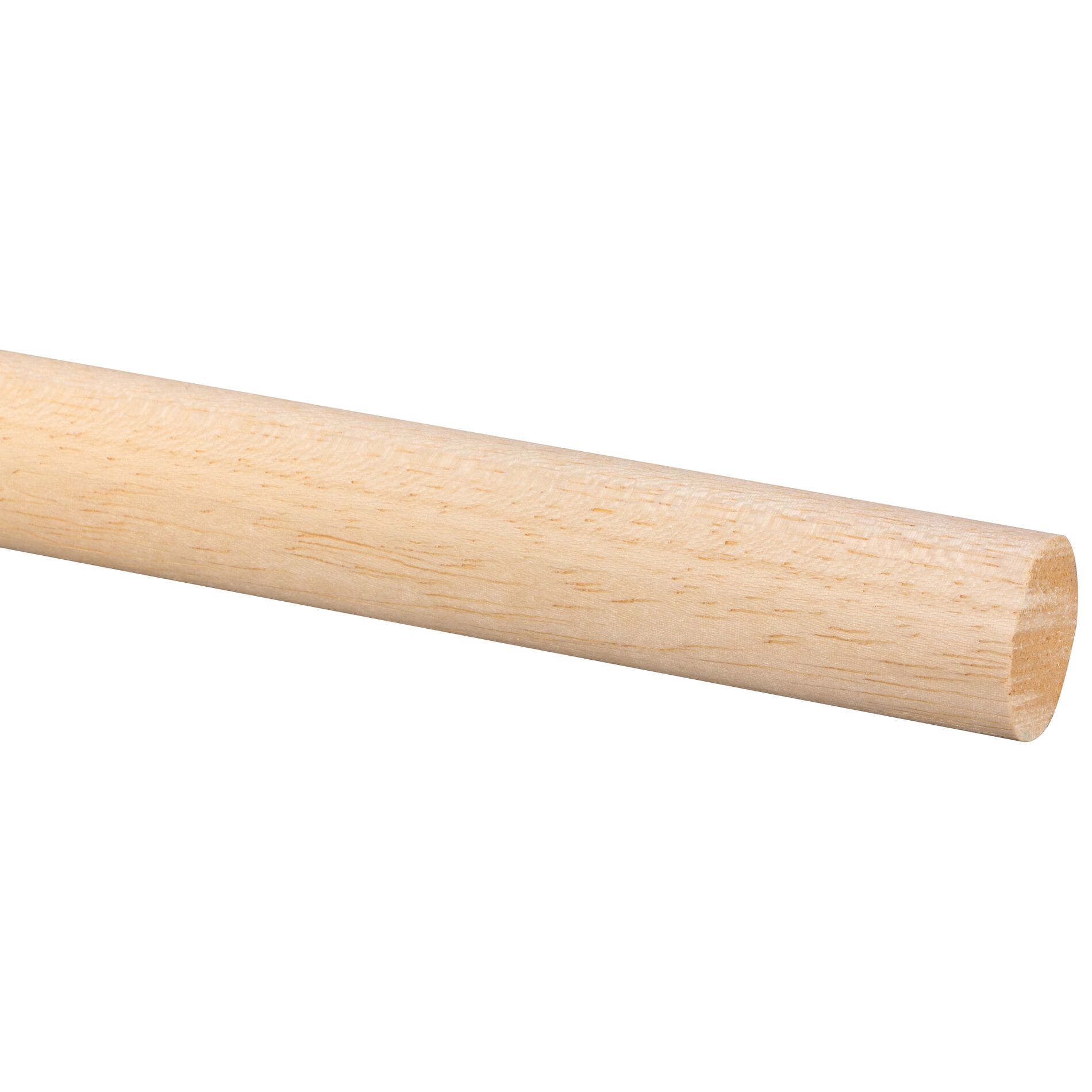 Bâton rond bois dur blanc Ø22mm - 270cm