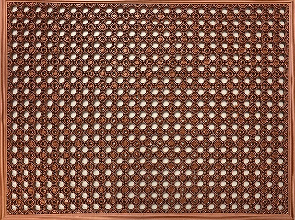 Buitenmat schraapfunctie 48x62cm Terracotta