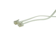 Corde de telephone RJ11 6P4C 10m blanc