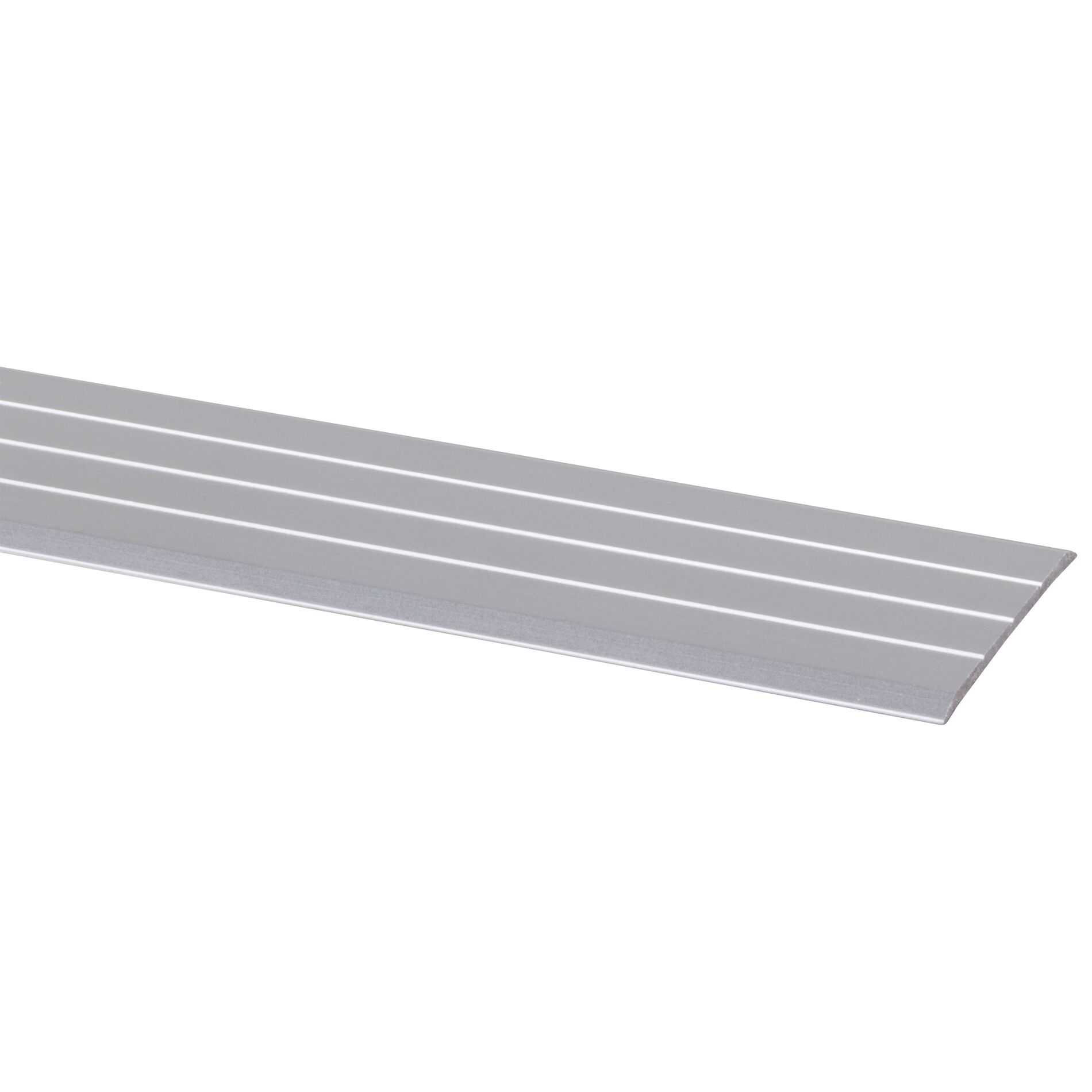 Profil de jonction niveau égal aluminium argent autocollant 35x1900mm