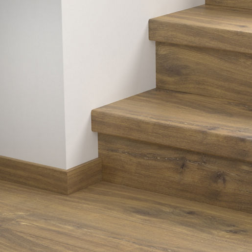Quick-Step sol stratifié - Couvre-marches Classic 1488 Chêne minuit foncé 1150x113x59mm (2 pièces)