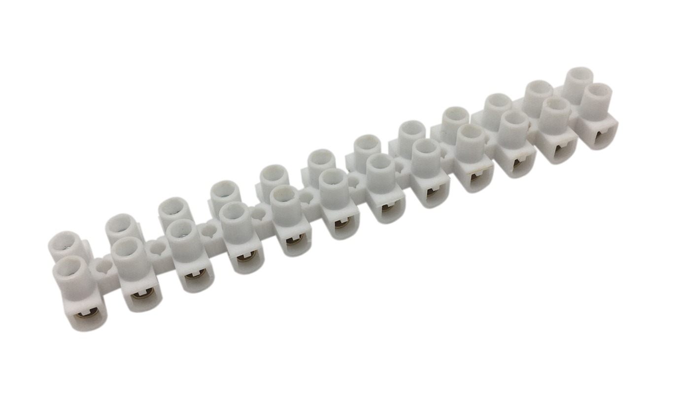Barrette de connexion 1.5-6mm blanc 10pcs