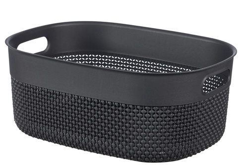 Filo panier small gris foncé 27x22xh15cm 
