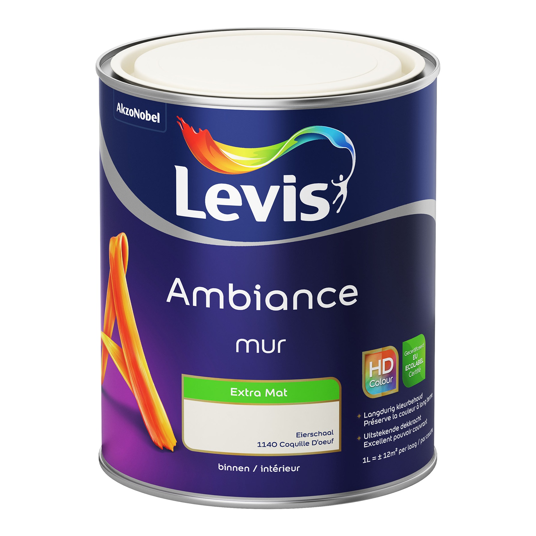 Levis Ambiance Mur Extra Mat 1l Eierschaal