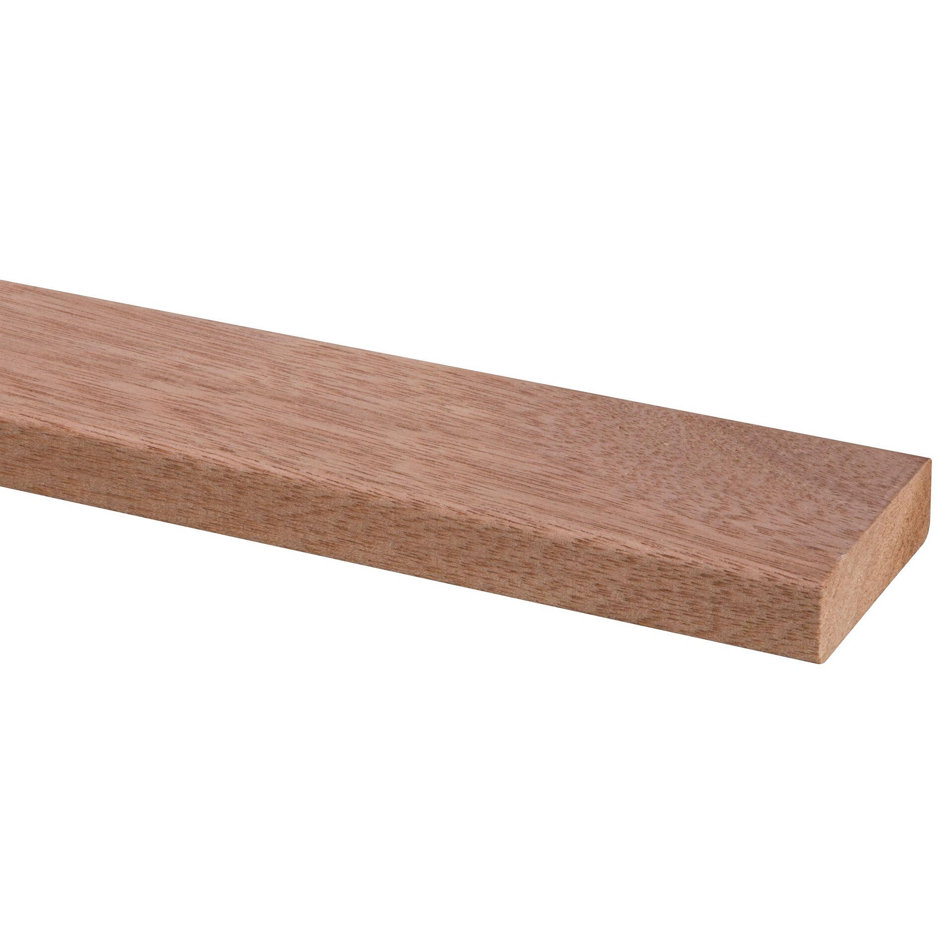 Schaaflat hardhout 21x69mm - 210cm
