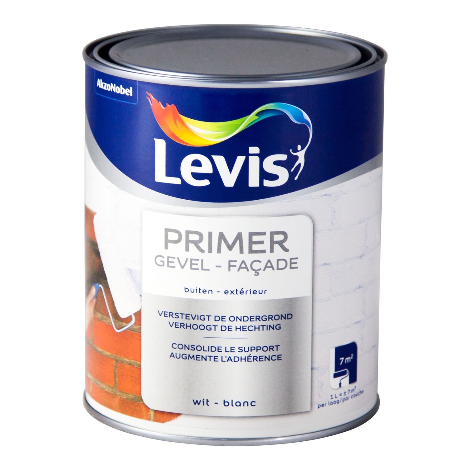 Levis Primer Gevel 1l Wit