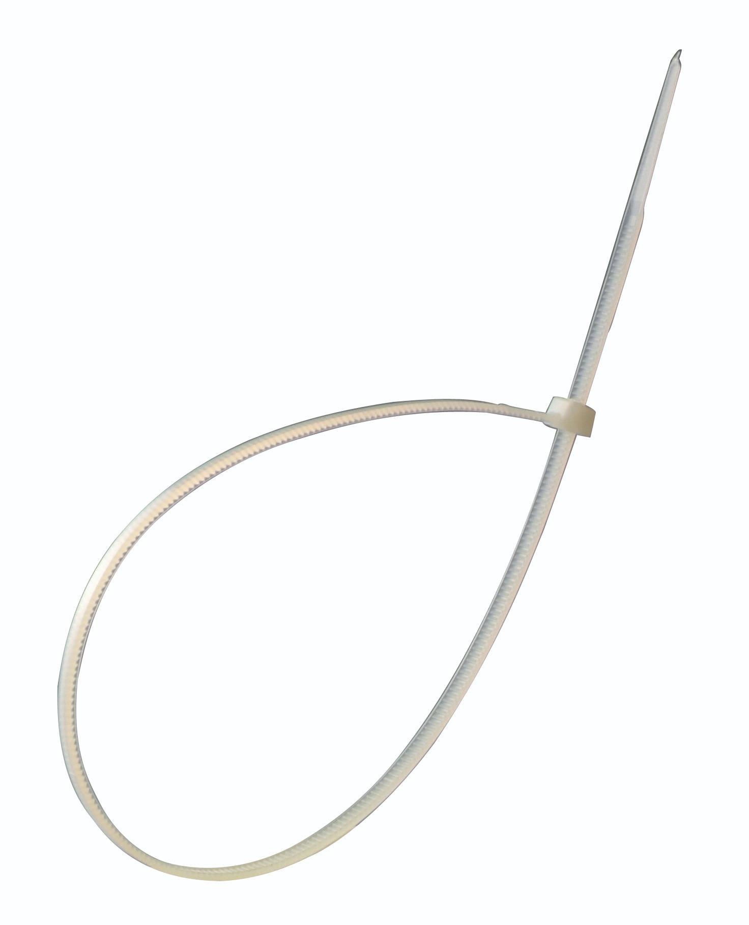 COLLIER 200X2.5MM 100PC BLANC