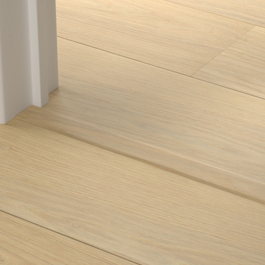 Quick-Step parquet - Profilé Incizo 5106 Chêne Lily blanc extra mat 2150x54x17mm