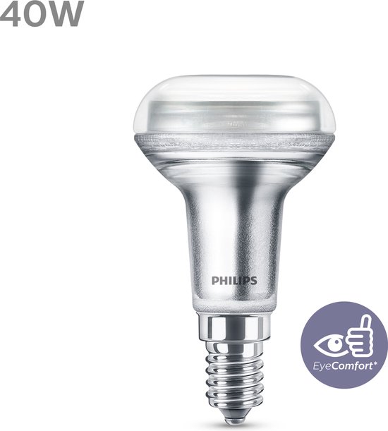 Philips LED Réflecteur - 40 W - E14 - blanc chaud
