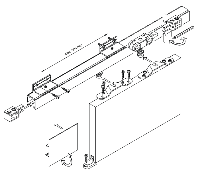 Argenta Slide Kit 80kg Expert 2m