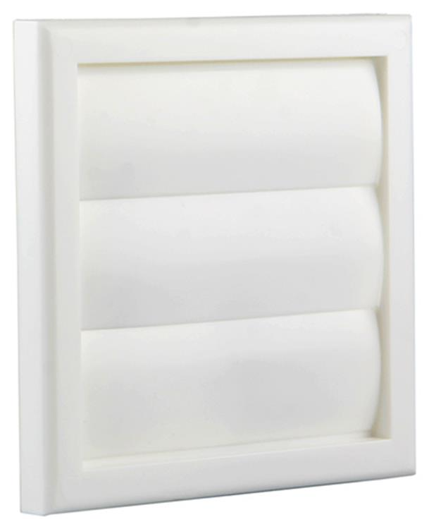 Renson opbouw dampkaprooster PVC 733 wit 154x154mm