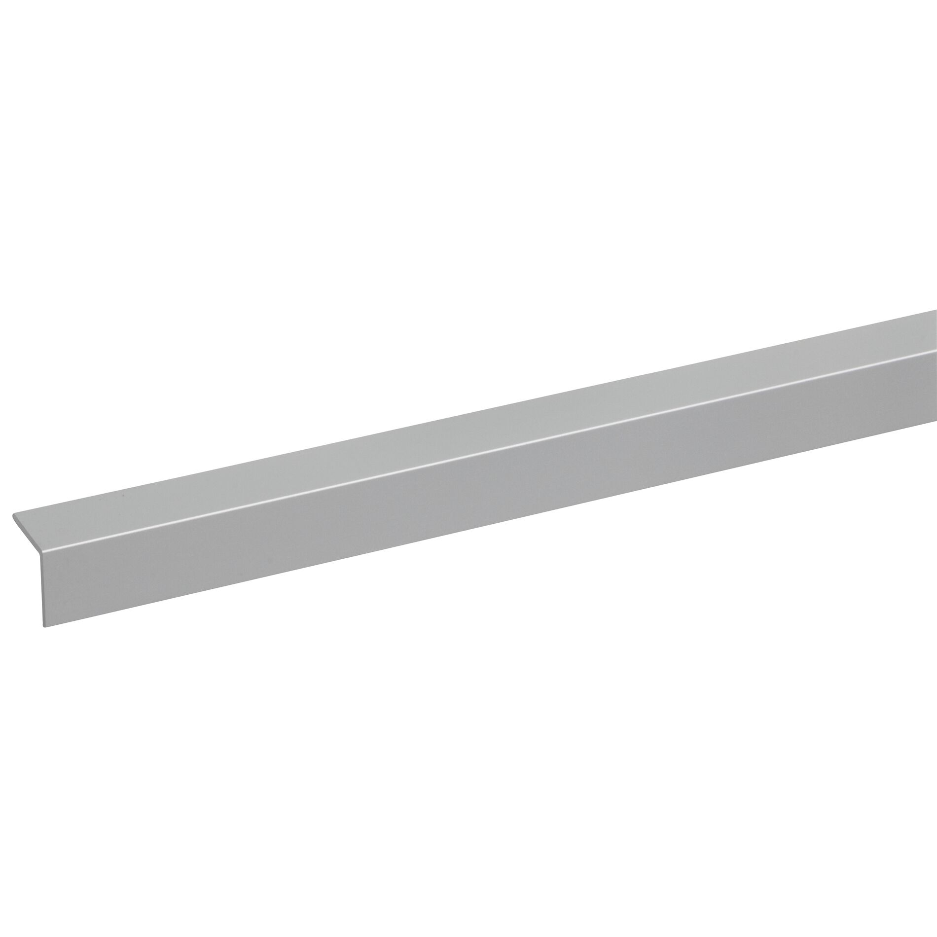 Profil d'angle aluminium anodisé naturel 15x15mm - 100cm
