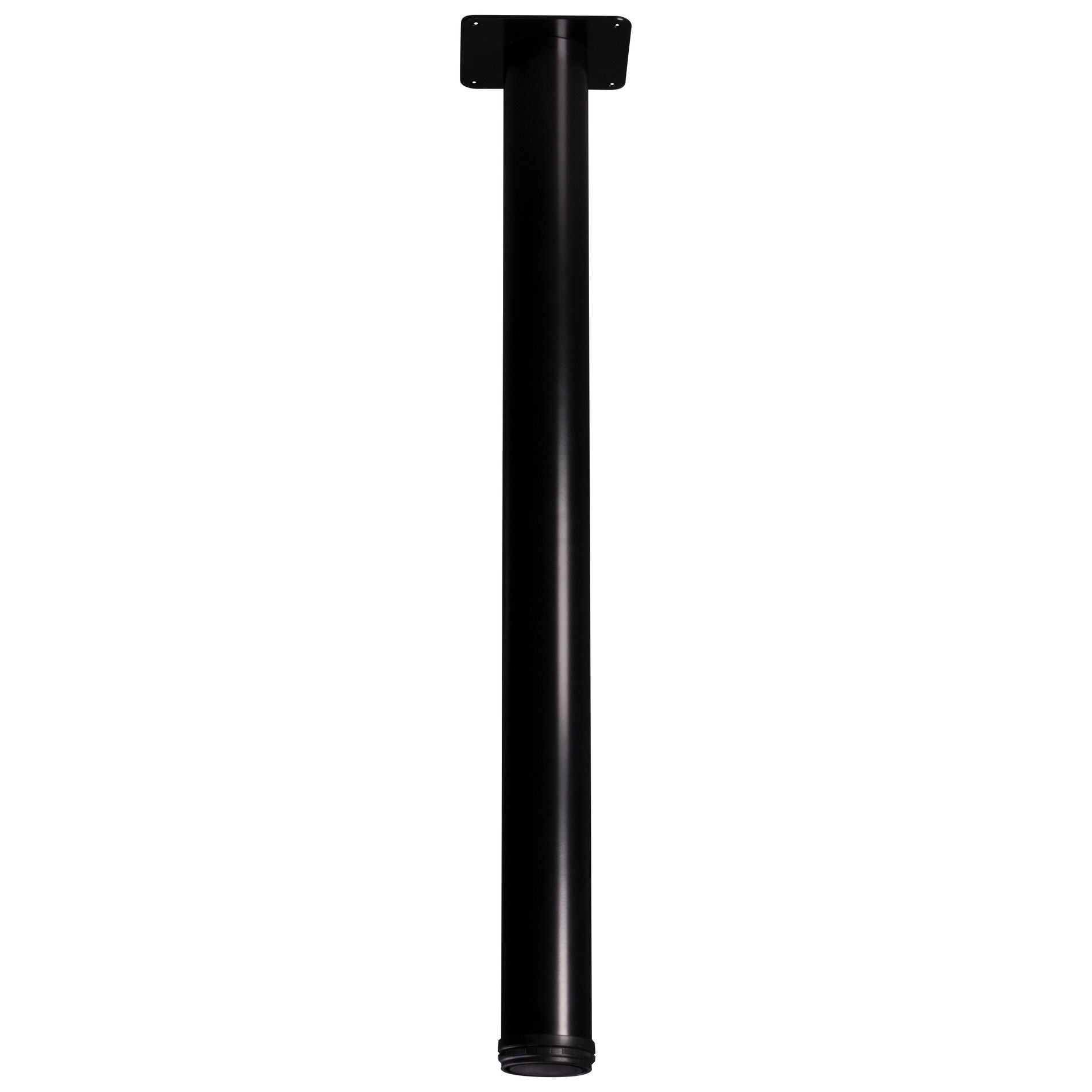 Pied Fortuna noir Ø60mmx72cm