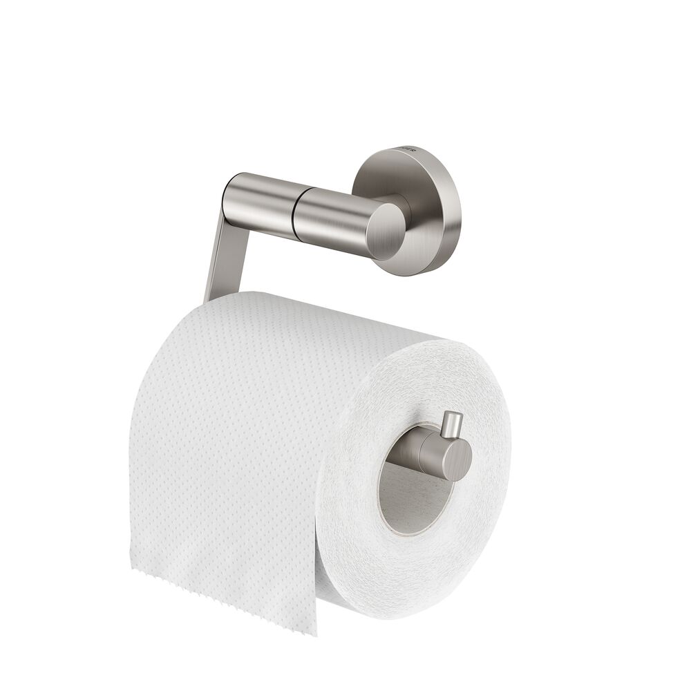 Tiger Boston Porte-rouleau papier toilette sans rabat Acier inoxydable brossé