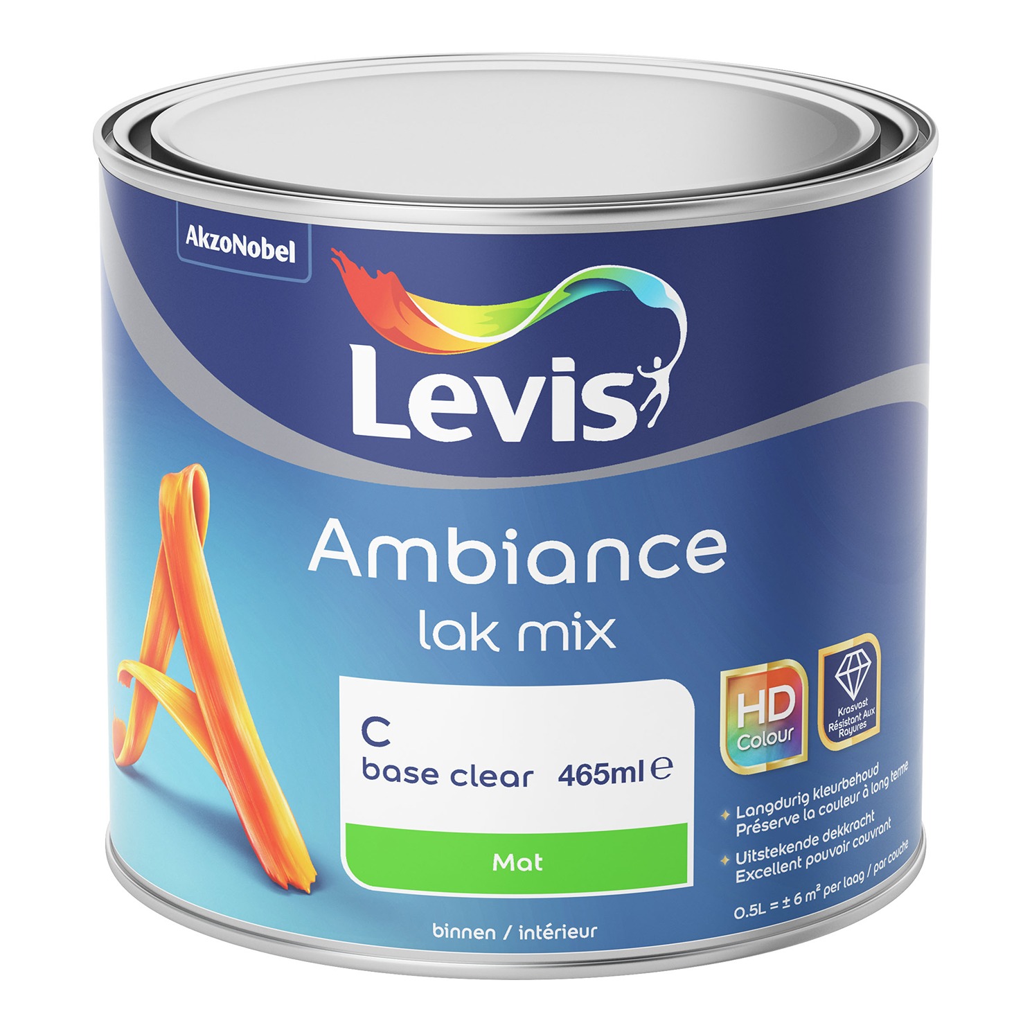 Levis Ambiance Lak Mat Mix Base C - 0.5l