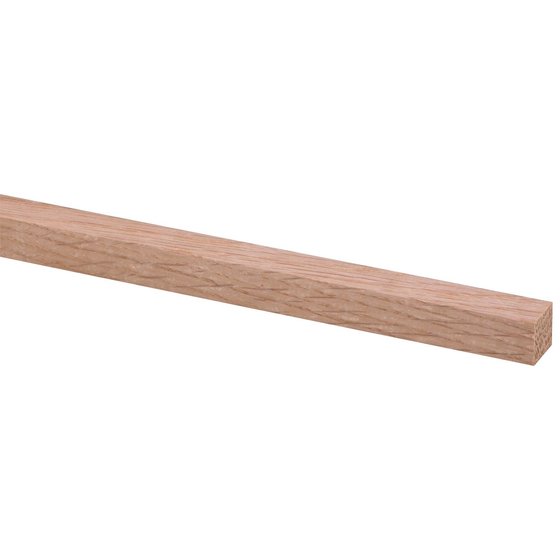 Schaaflat eik 12x12mm - 210cm