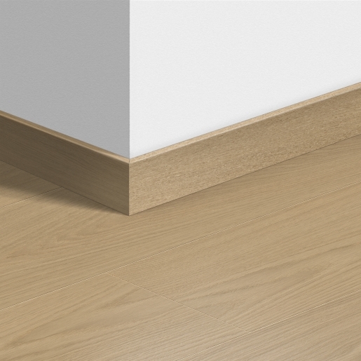 Quick-Step sol stratifié - Plinthe standard 4750 Chêne vernis beige 2400x58x12mm