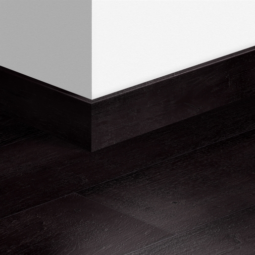 Quick-Step sol stratifié - Plinthe parquet 4755 Chêne noir peint - Pack 6 pièces