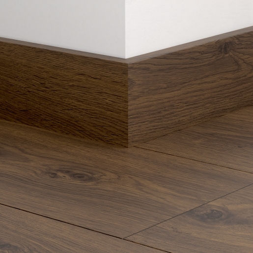 Quick-Step sol stratifié - Plinthe parquet 5800 Chêne marron cacahuète - Pack 6 pièces