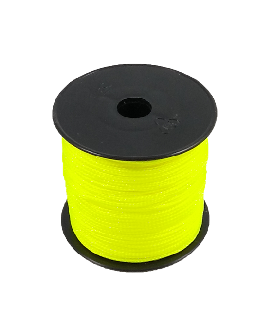 Ficelle de maçon nylon 1,5mm - 70m jaune fluo