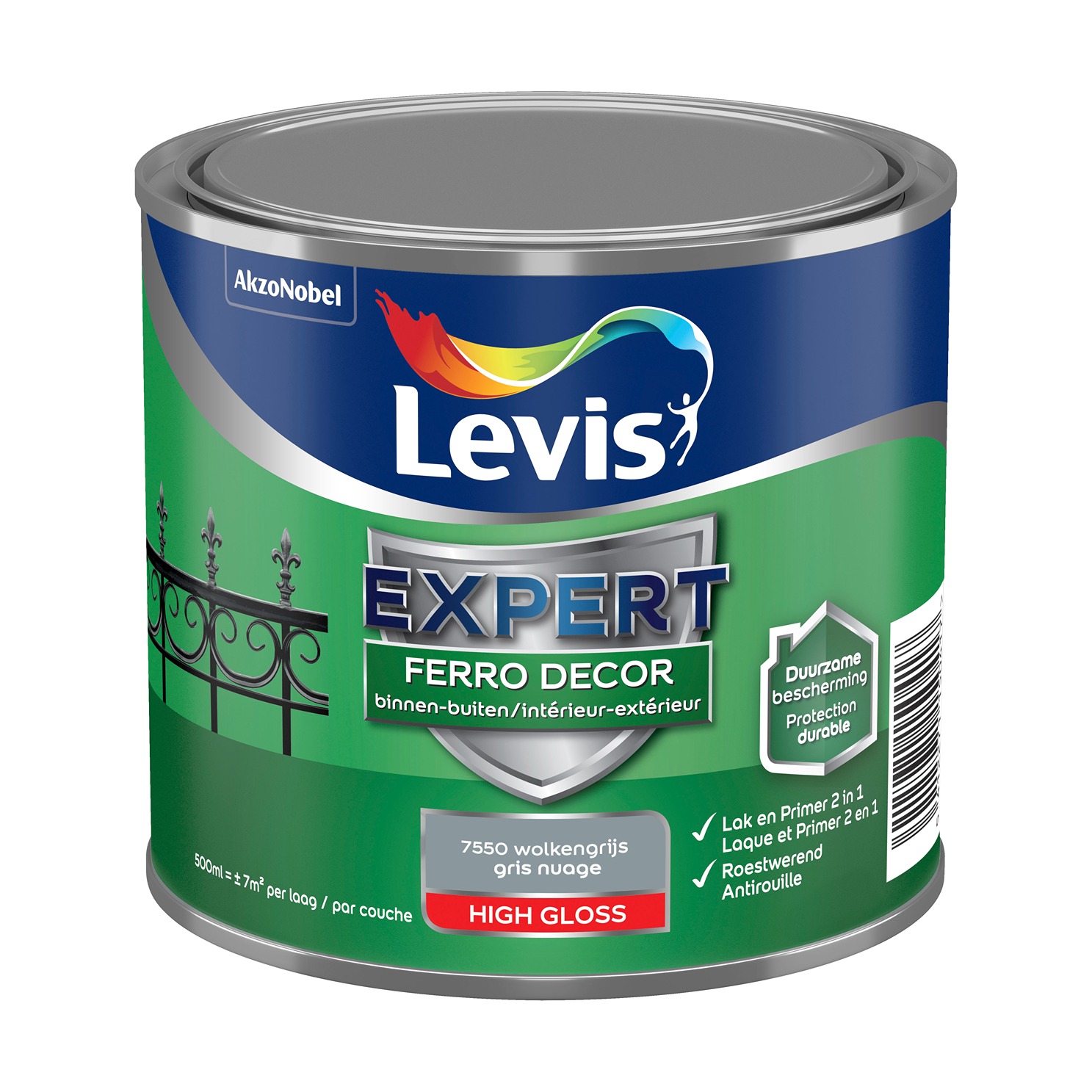 Levis Ferro Decor 0.5l Gris Nuage