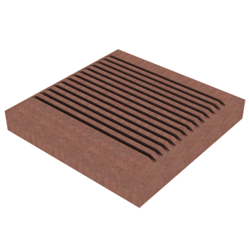Duofuse écran à rainures et languettes/écran clôture à lattes - Chapeau de fermeture pour poteau en composite Classic 110x110mm tropical brown