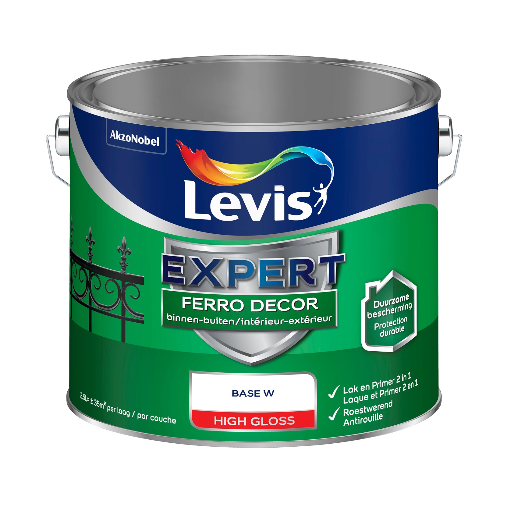 Levis Expert Ferro Decor Hooglans Mix Base W - 2.5l