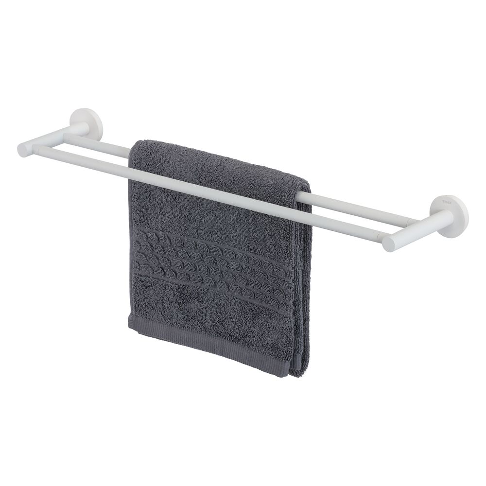 Tiger Urban Porte-serviette double 60 cm Blanc