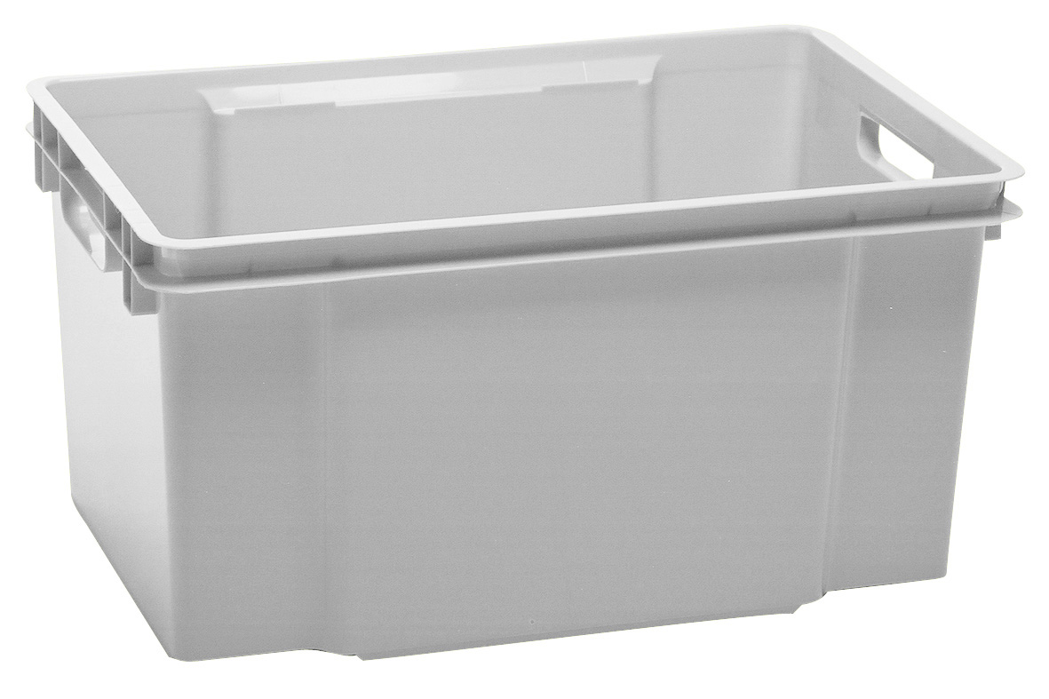 Crownest box 50l gris clair 58.7x39x30cm 