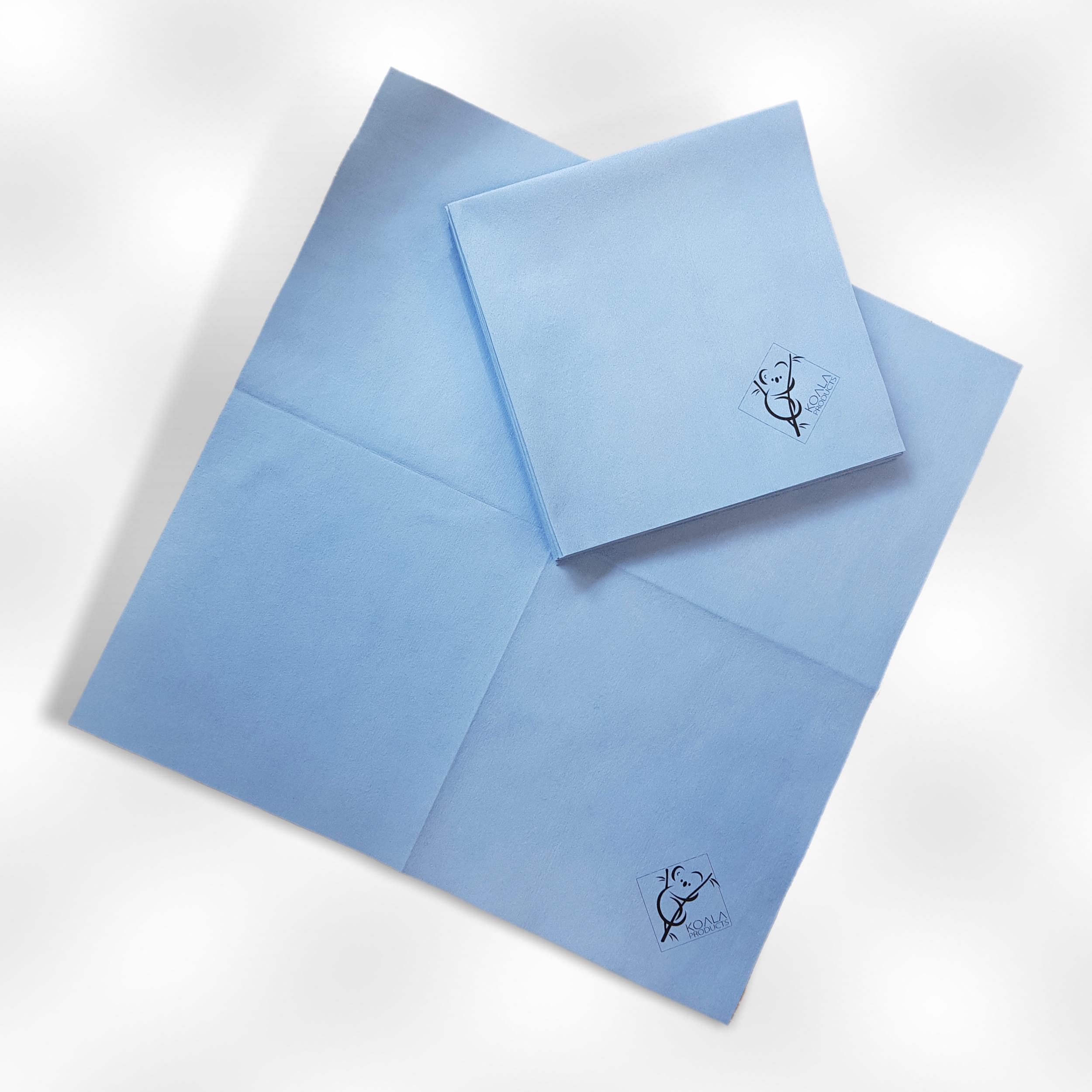 Koala Star Microvezeldoek 40x40cm Blauw 2stuks