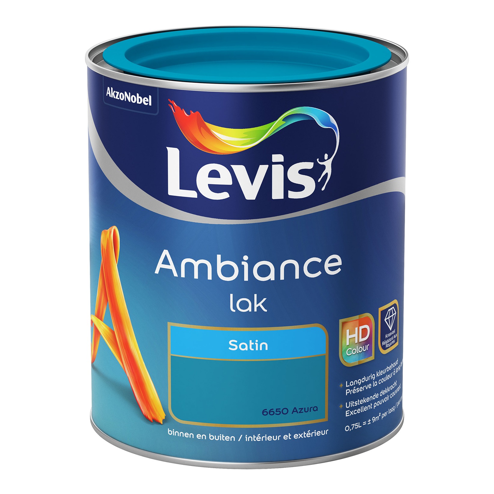 Levis Ambiance Lak Satin 0.75l Azura