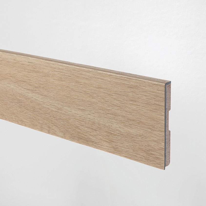 Floorify hoge plint H057 Waffle 2000x89x9.5mm