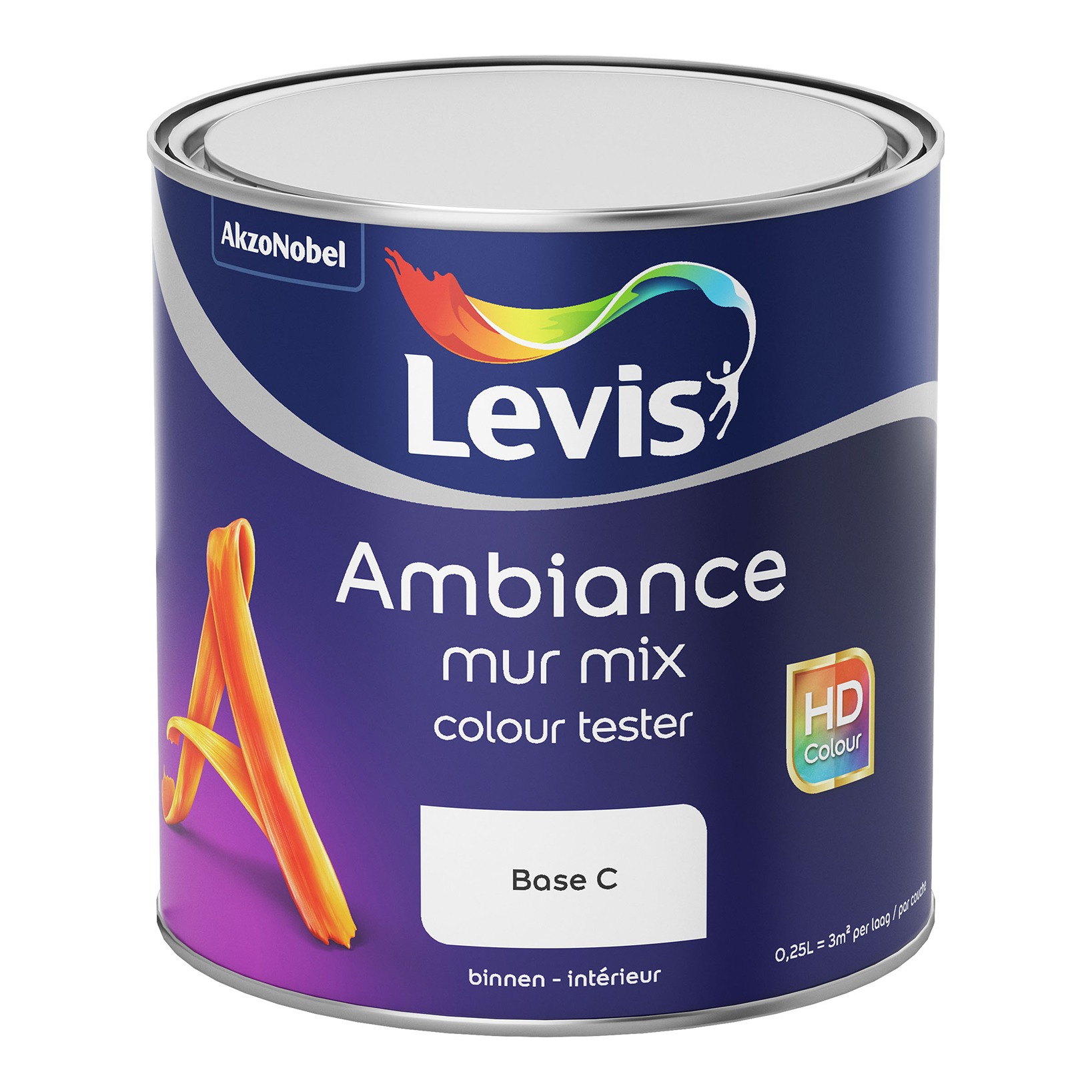 Levis Ambiance Mur Tester Extra Mat Mix Base C - 0.25l